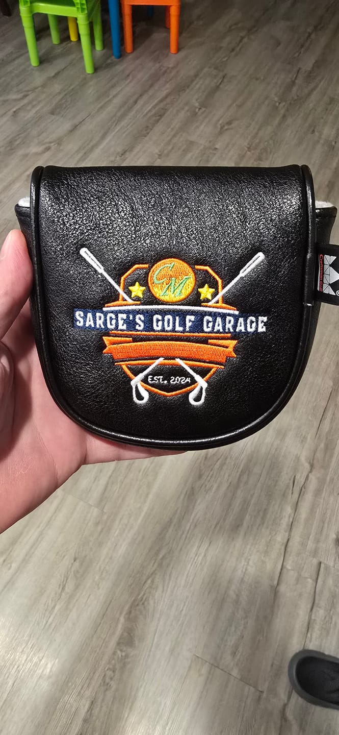 Customer photo review of Personalized LAB DF3 Custom Putter Headcover