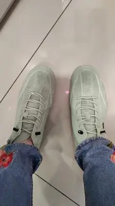 Customer photo review of Alpaca – Ergonomic, Non-Slip & Waterproof Leather Barefoot Shoes for Natural Pain Relief