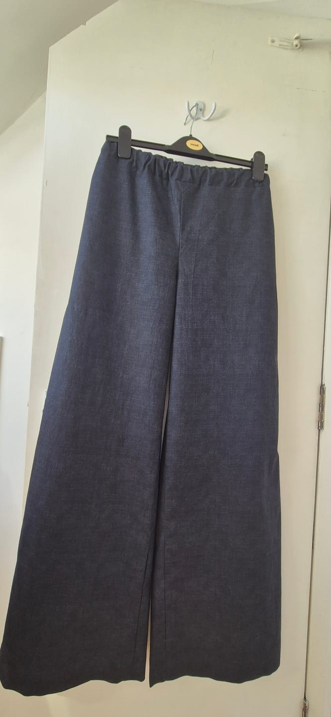 Customer photo review of Linen Textured Look Cotton Fabric