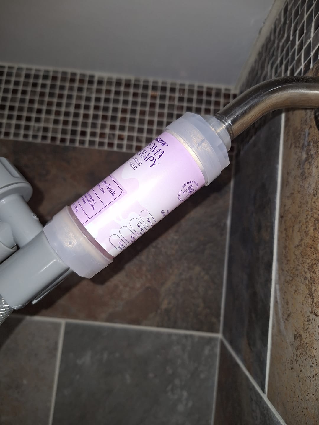 Customer photo review of Aromatherapy Shower Infuser
