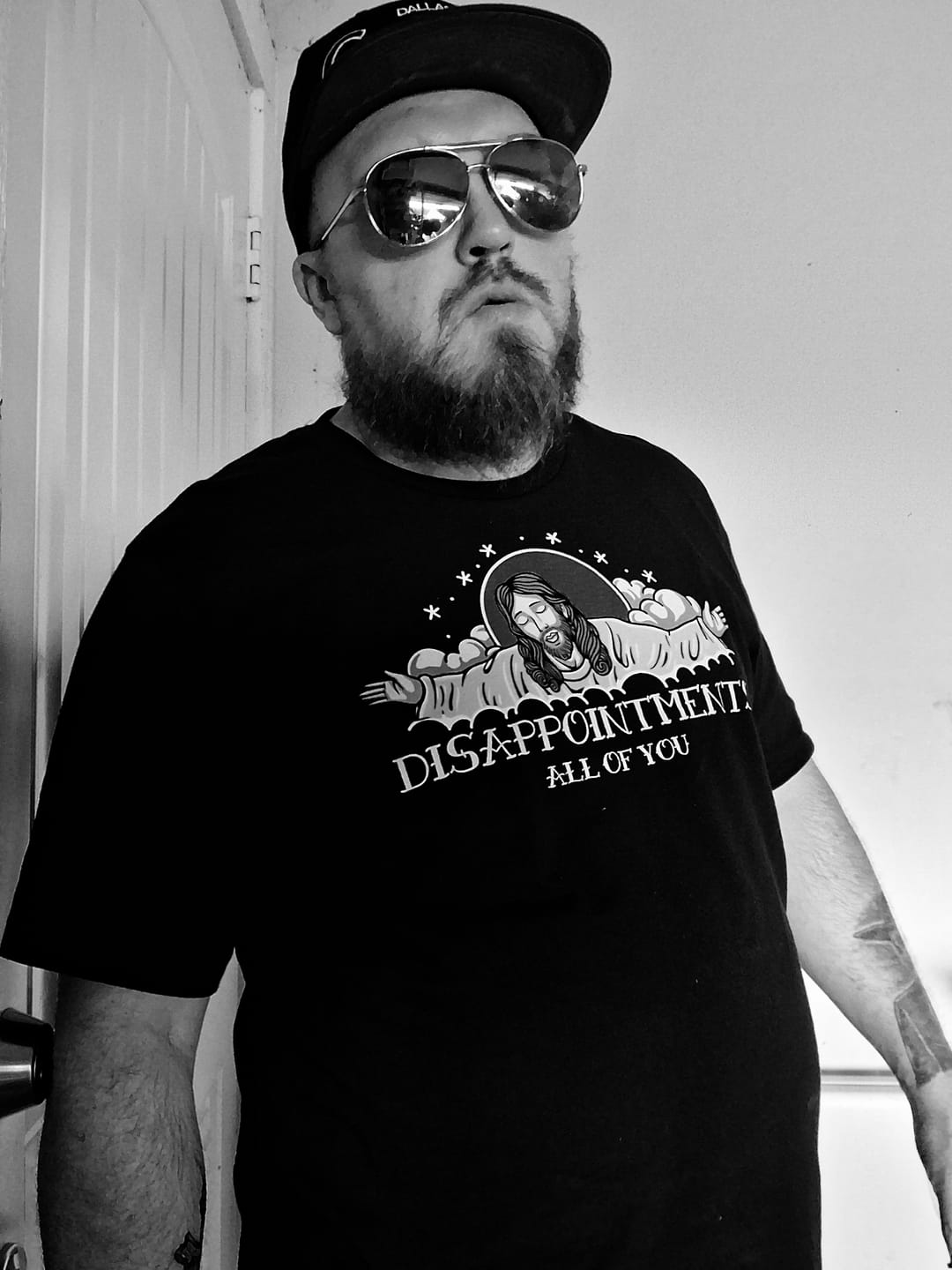 Customer photo review of Disappointments All Of You Tee