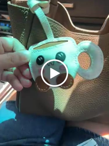 Customer video review of CUPPY THE COFFEE CHARM