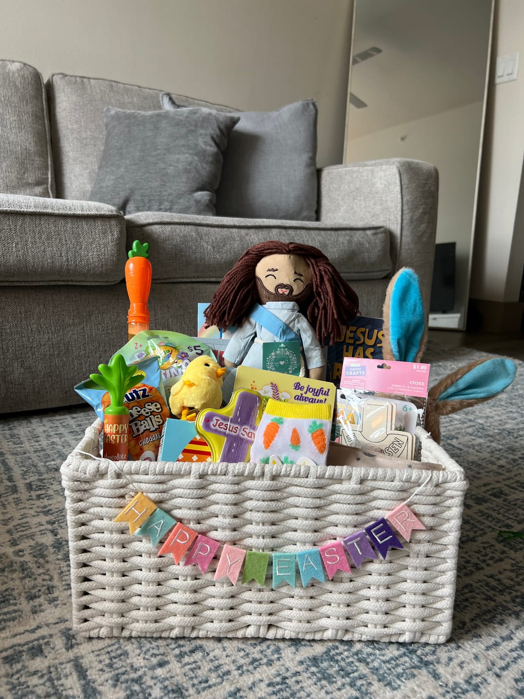 Customer photo review of Jesus Rag Doll