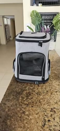 Customer photo review of Katzenrucksack – PurrPack