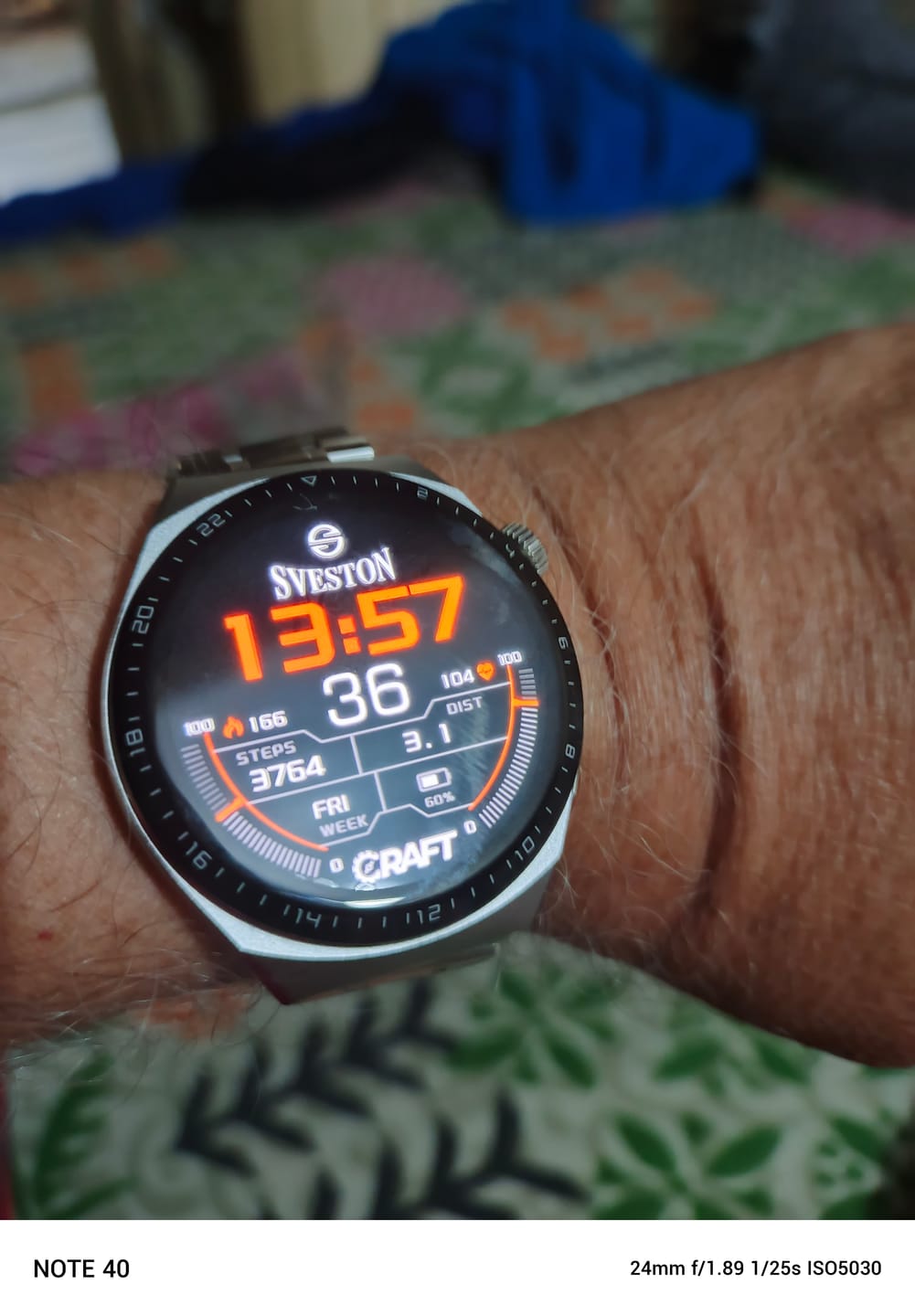 Customer photo review of Craft Smartwatch