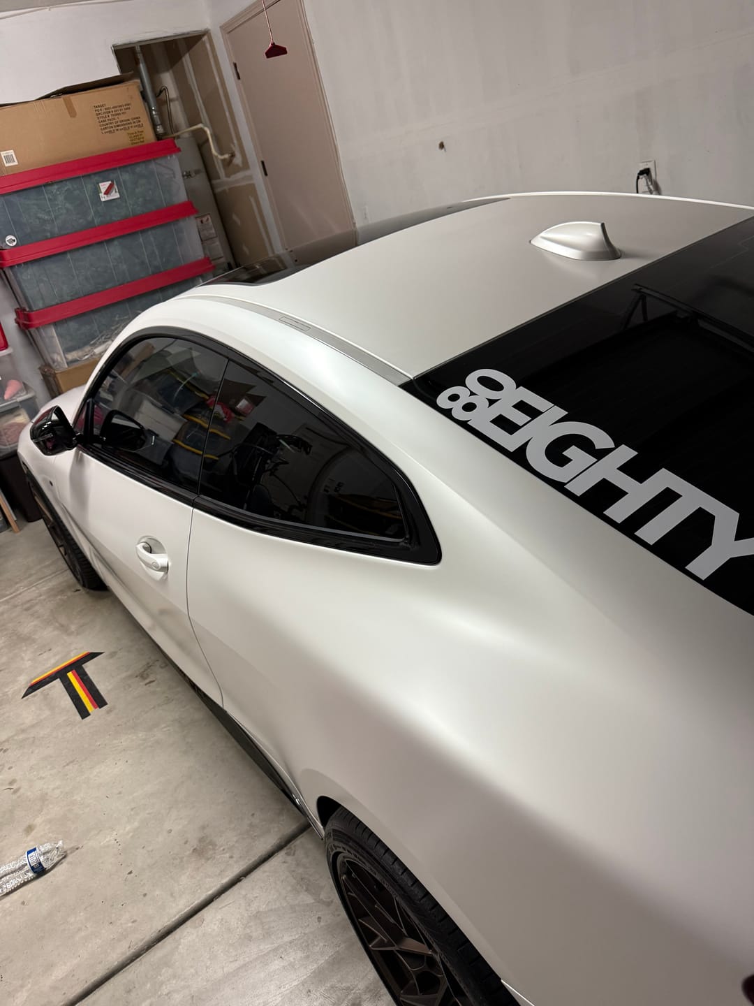 Customer photo review of 80Eighty® White Decal