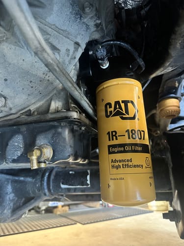 Customer photo review of SPE Motorsport 2011-2022 6.7L Powerstroke Oil Filter Housing