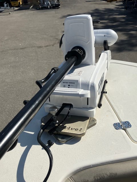 Customer photo review of Sea Swivel Trolling Motor Mount