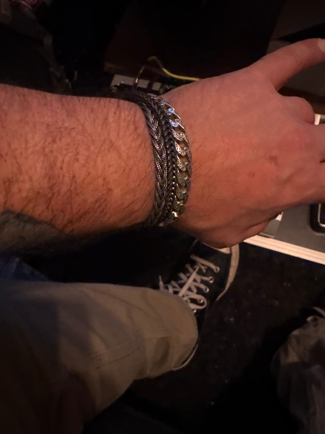 Customer photo review of WOVEN VIKINGS. - 925 STERLING SILVER