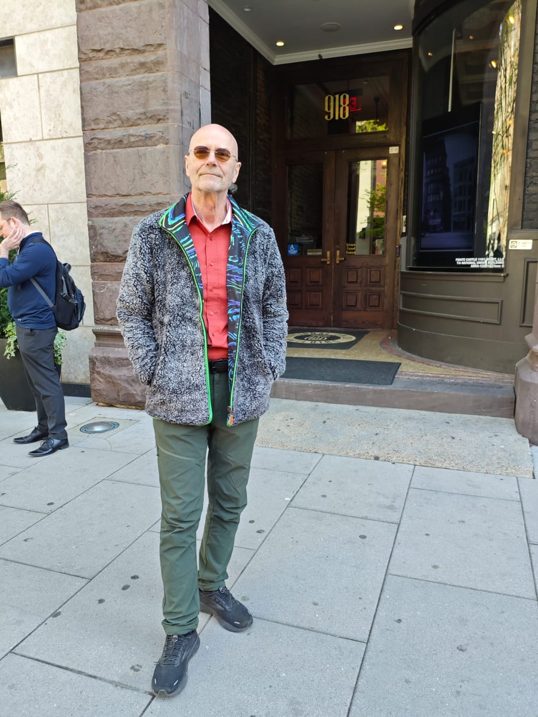 Customer photo review of Reversible Sherpa Full Zip