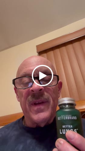 Customer video review of BetterLungs® Sea Moss Tincture