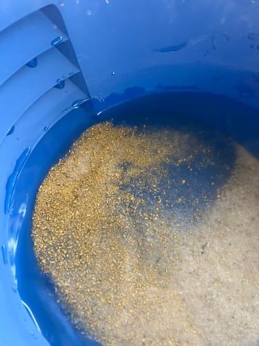 Customer photo review of 6 Inch Sluice Extension