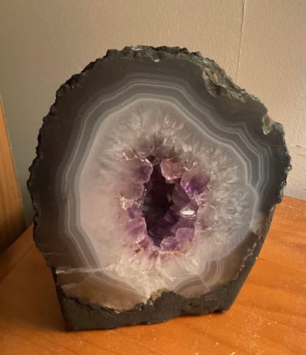 Customer photo review of Améthyste Cathédrale