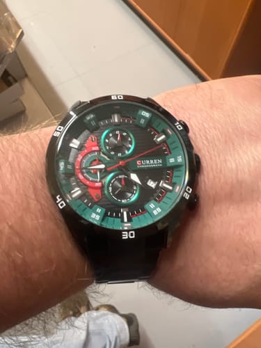 Customer photo review of Curren Madrid® orologio uomo acciaio