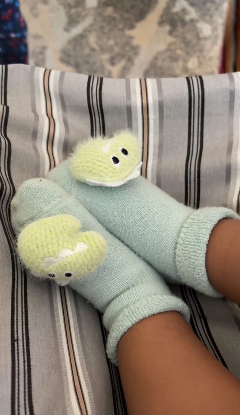 Customer photo review of Baby Socks Pack + Free Box
