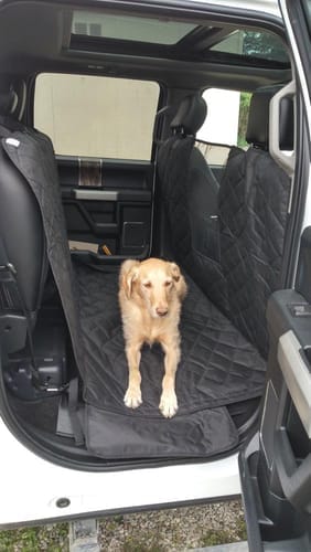 Customer photo review of Floor Hammock for Crew Cab Trucks - Passenger Side