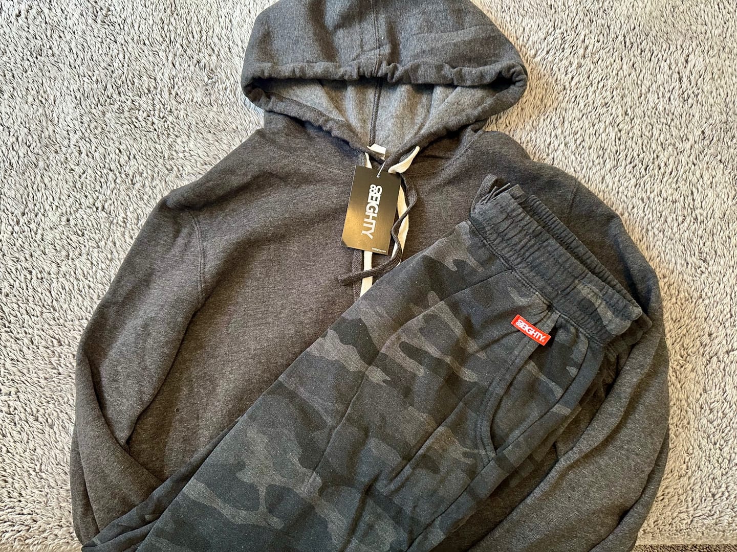 Customer photo review of 80Eighty® Black Camo Women's Jogger