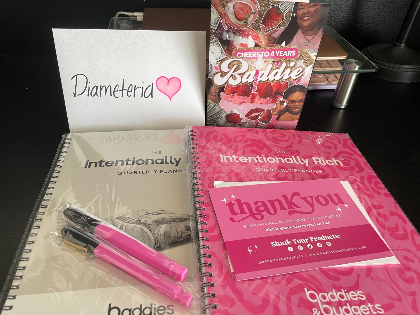 Customer photo review of Quarterly Planner | Intentionally Rich™️