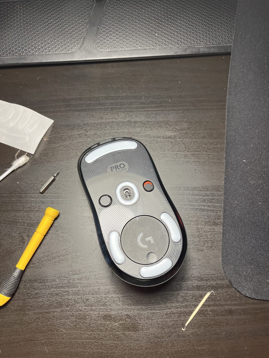 Customer photo review of Logitech G Pro Wireless için Hoverpad V3 Mouse Skate