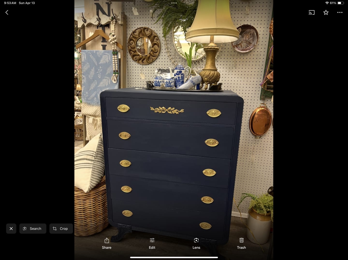 Customer photo review of One Step Paint - Lady Singing the Blues
