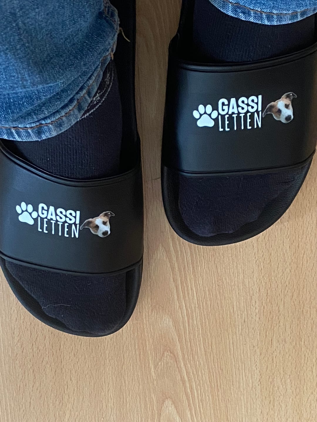 Customer photo review of Gassiletten - Individuelle Badelatschen