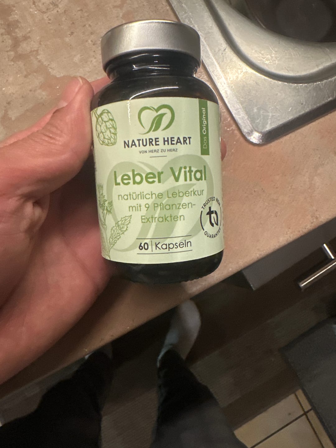 Customer photo review of Leber Vital mit 9 Pflanzenextrakten