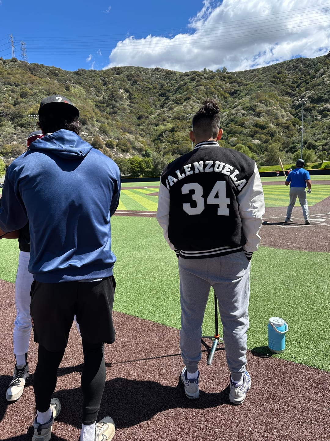Customer photo review of Official Fernando Valenzuela letterman Jacket