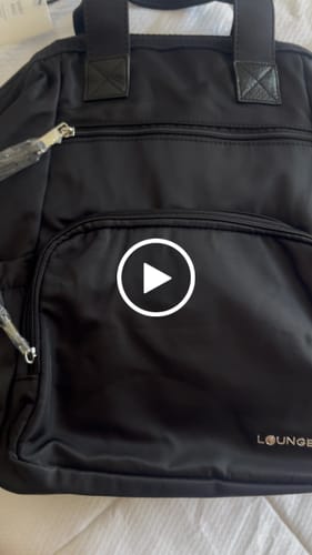 Reseña con vídeo de un cliente sobre Mochila Maternal