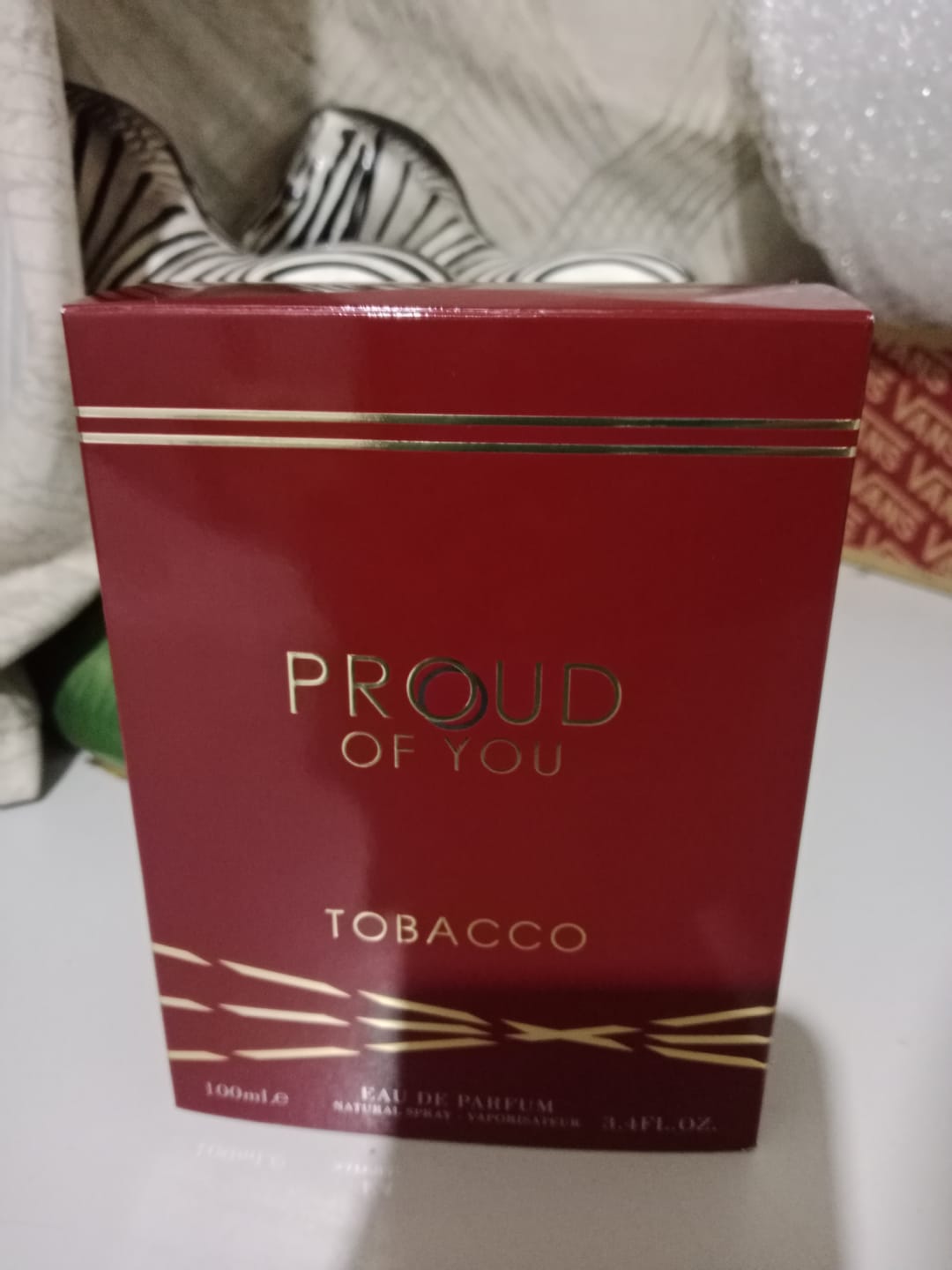 Customer photo review of Proud of you Tobacco edp 100ml