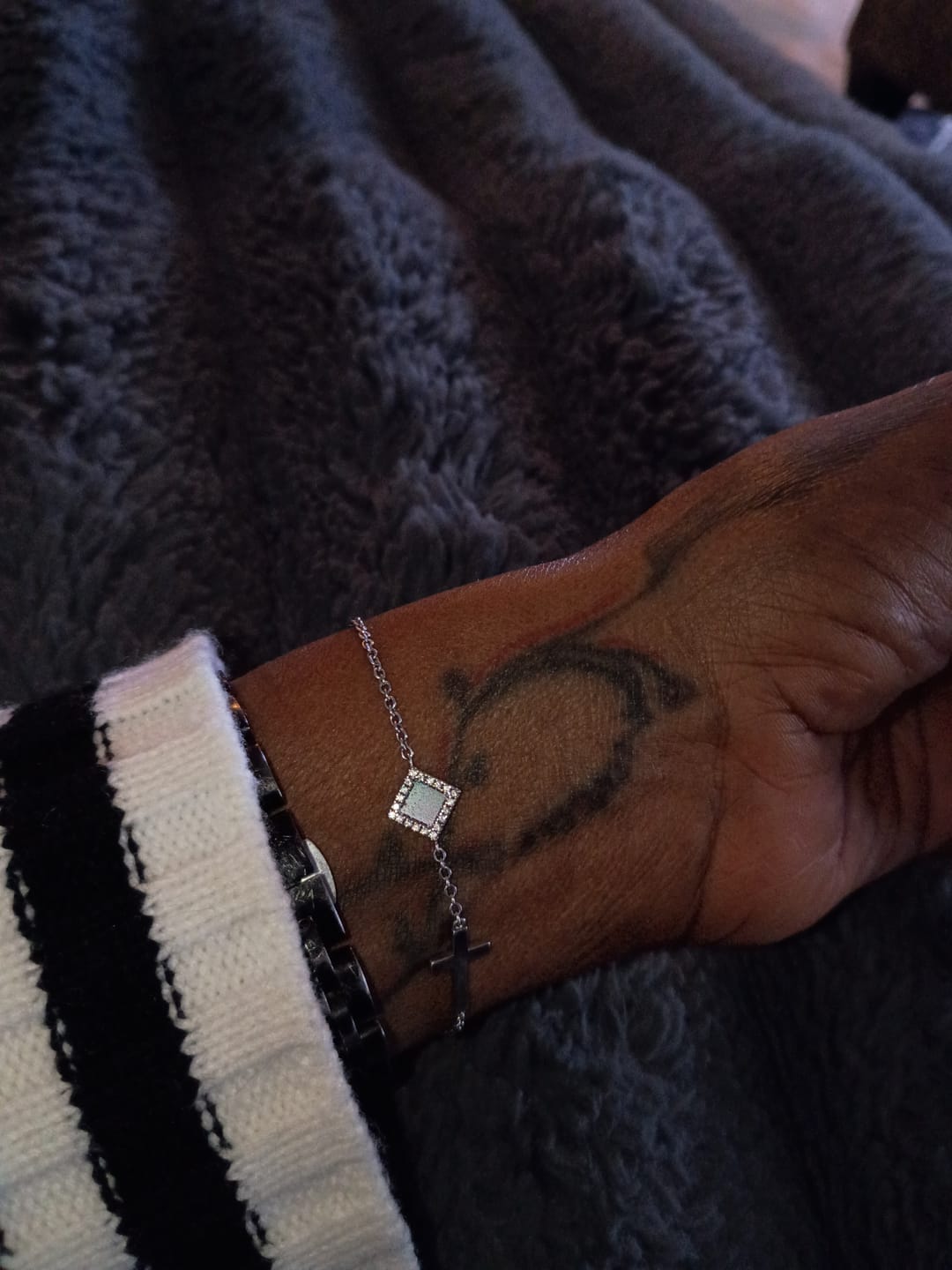 Customer photo review of The Cross Bracelet