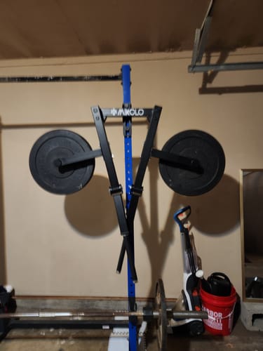 Customer photo review of Rack Mounted Lateral Raise