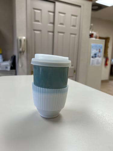 Customer photo review of Lagoon Cup 12oz (Includes Lid & Band)