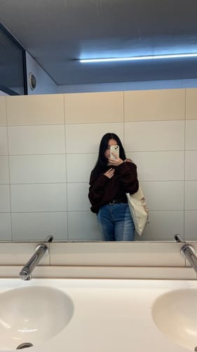 Customer photo review of SWEATER LINA CAFÉ