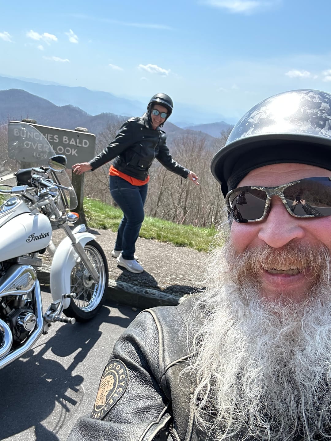 Customer photo review of Low Profile Reversible DOT Polo Helmet / Carbon Fiber