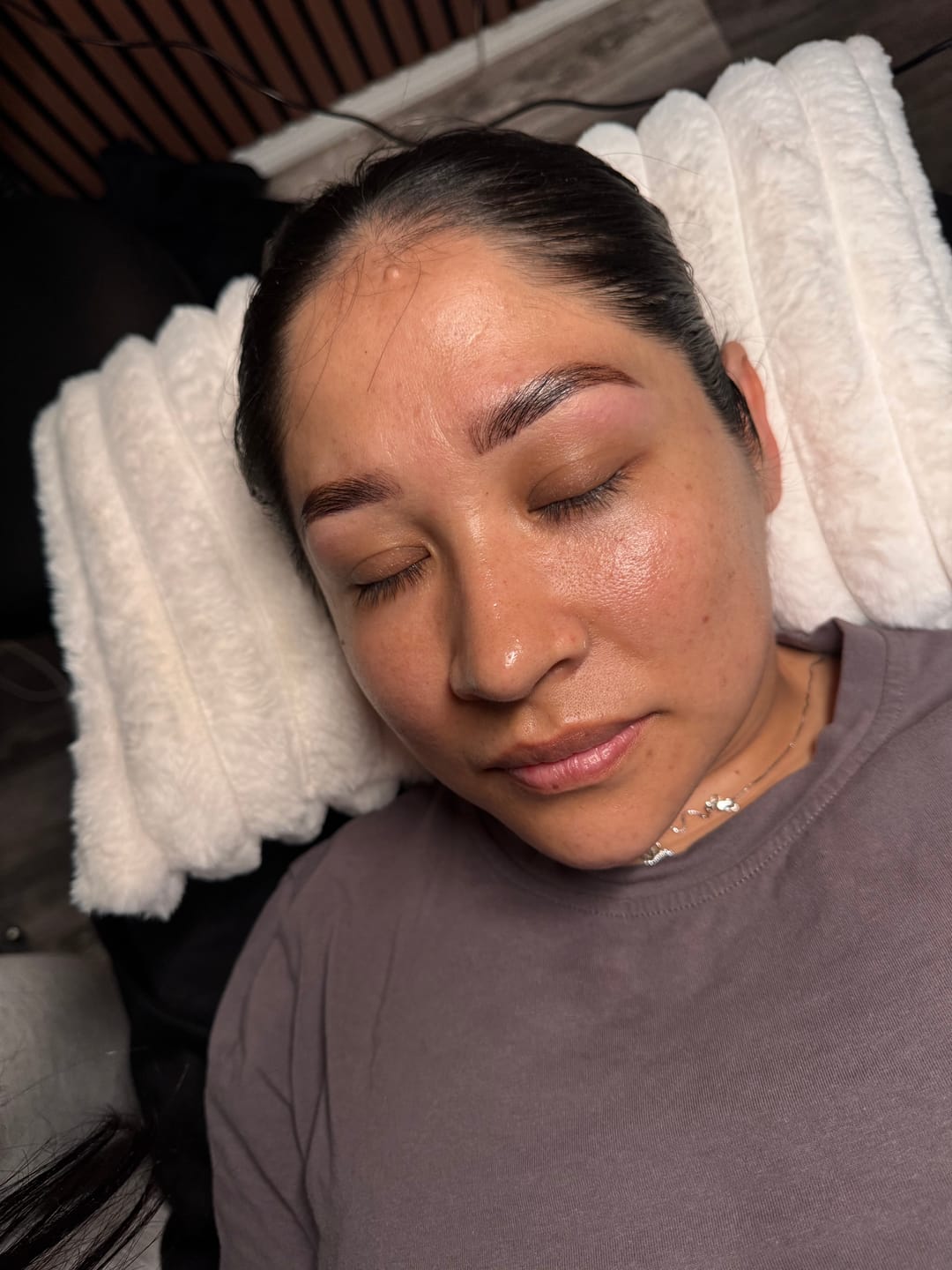 Customer photo review of (NEW) Cysteamine Brow & Lash Lamination Kit - Step 2 - 15ml