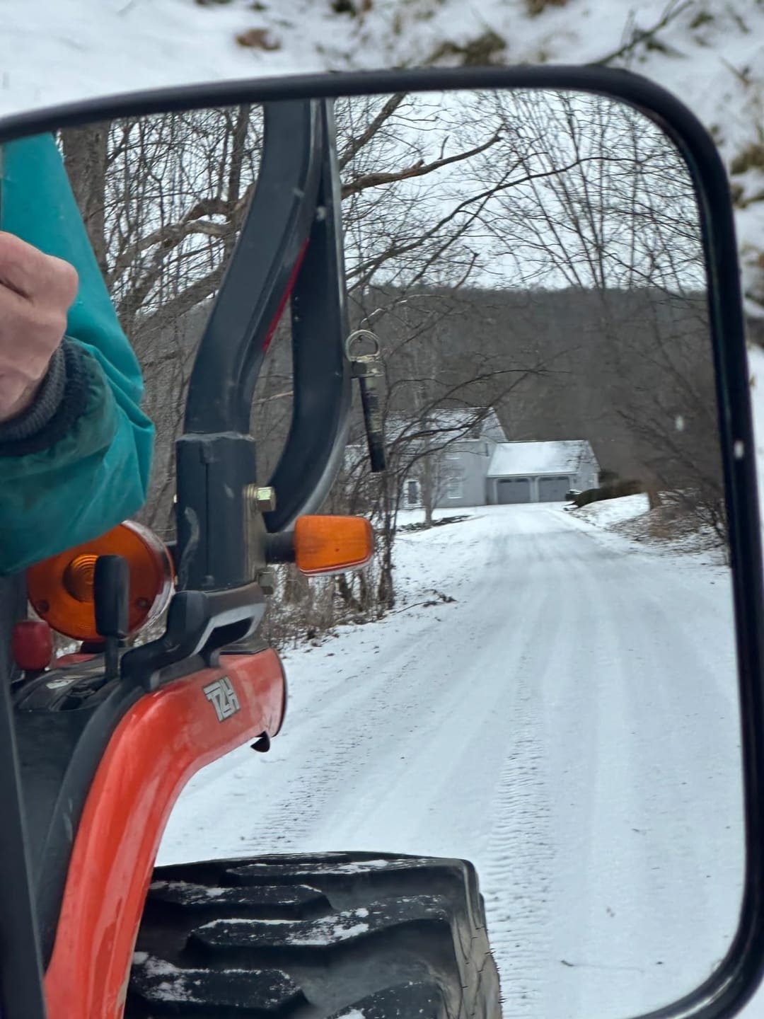 Customer photo review of 220Lbs Magnetic Side Mirrors for UTV Golf Cart Tractor Forklifts
