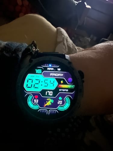 Customer photo review of ZE™ Force Smartwatch – Power Your Day, Track Your Way