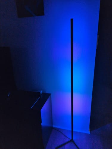 Customer photo review of LITE TOWER - MODERN STYLED LED CORNER LAMP