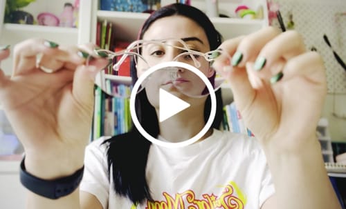Customer video review of Lovie Eyeglasses