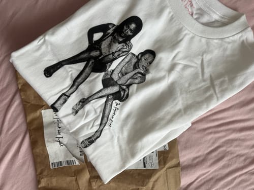 Customer photo review of after party baby tee
