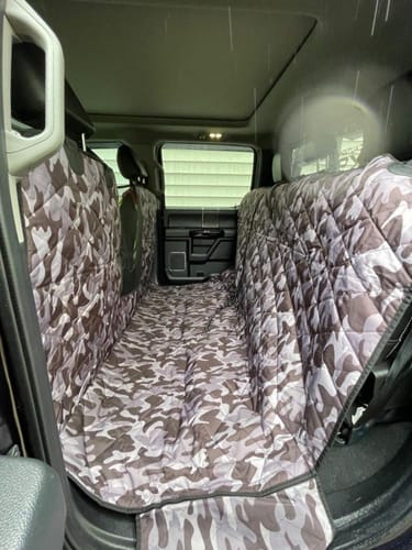 Customer photo review of Floor Hammock for Crew Cab Trucks - Driver Side