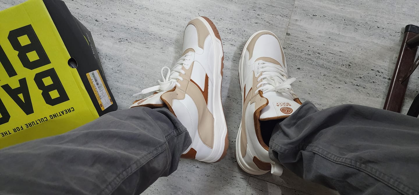 Customer photo review of Bacca Bucci Cappuccino Skystompers
