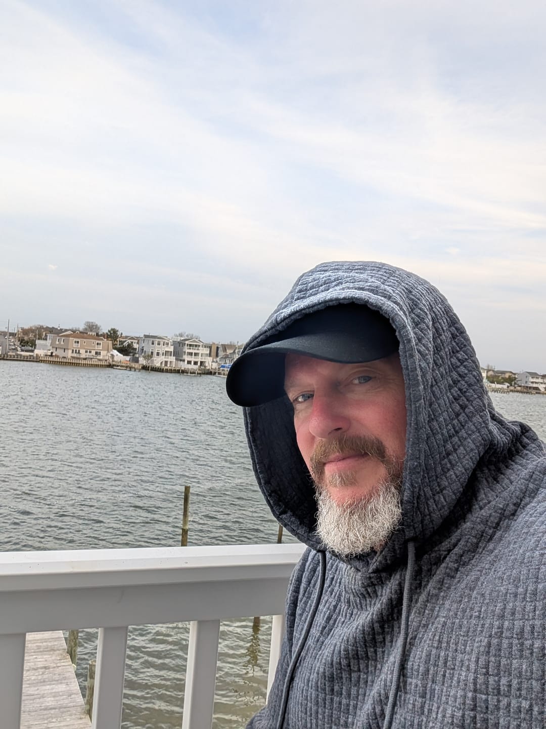 Customer photo review of Standoff Concealment Hoodie Mk.II - Gunmetal Grey