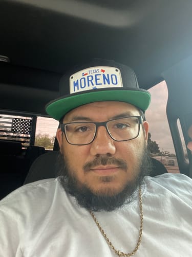 Customer photo review of Texas 2000 Plate Hat
