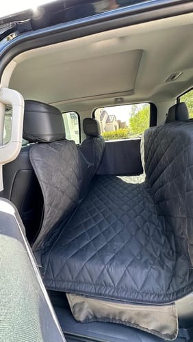 Customer photo review of Floor Hammock for Crew Cab Trucks - Passenger Side