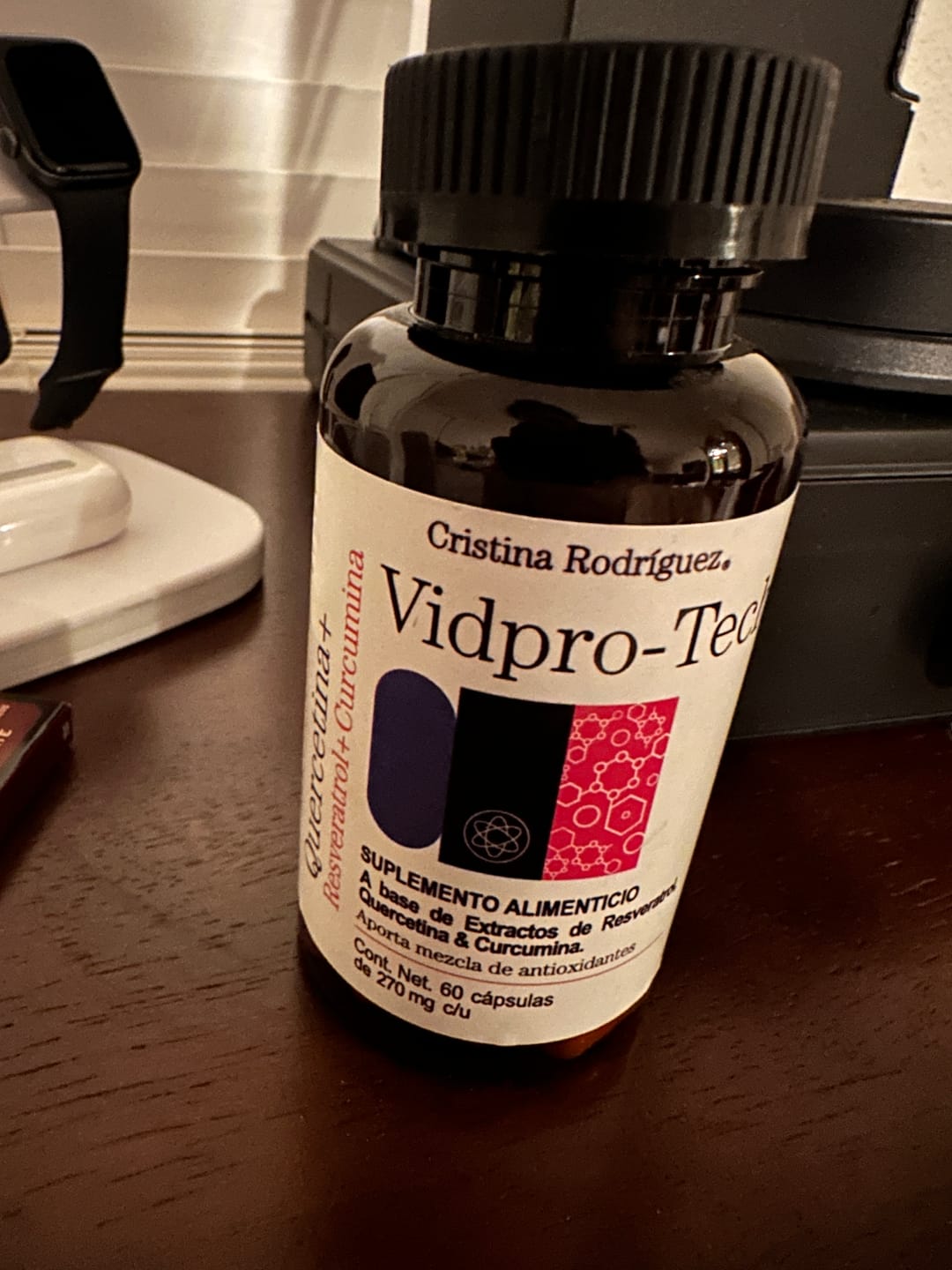 Customer photo review of Vidpro-Tech ® (Quercetina, Curcumina & Resveratrol)