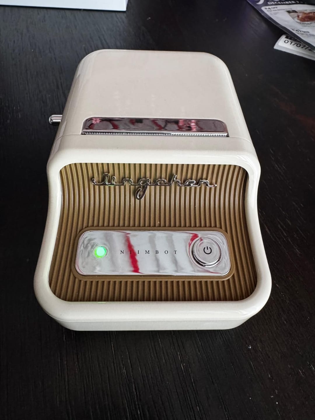 Customer photo review of B21 Bluetooth Thermal Label Printer, Efficient for Home, Office, Business