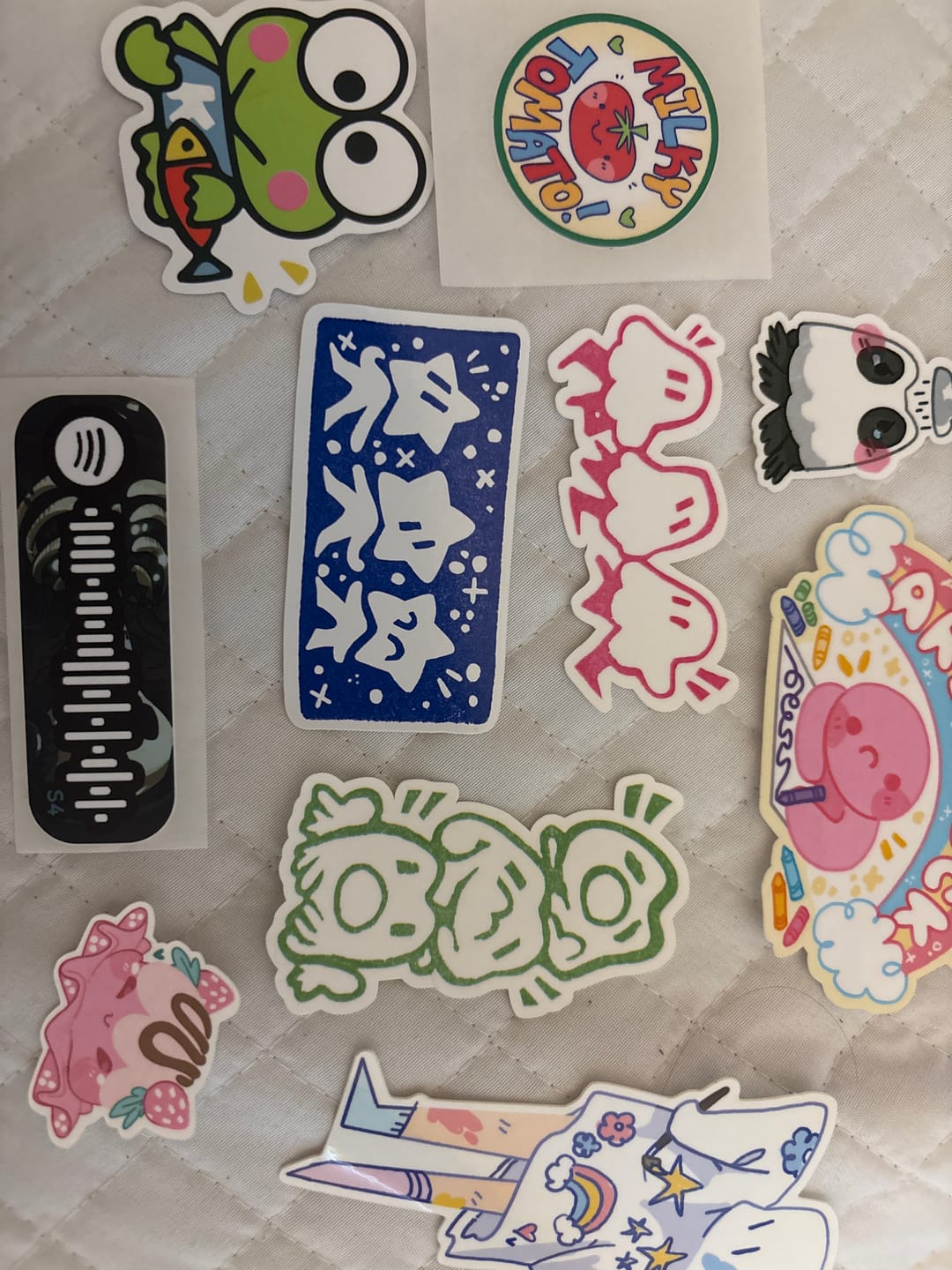 Customer photo review of Cute Stamp Stickers