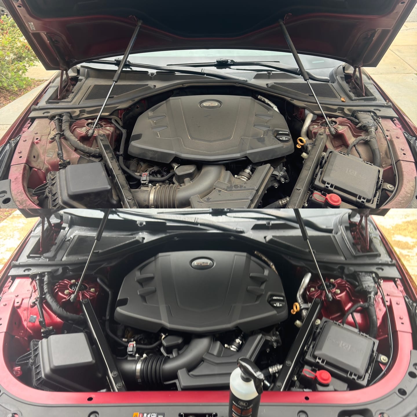 Customer photo review of Bronze Bomber Non-Acid Wheel Cleaner (32oz)