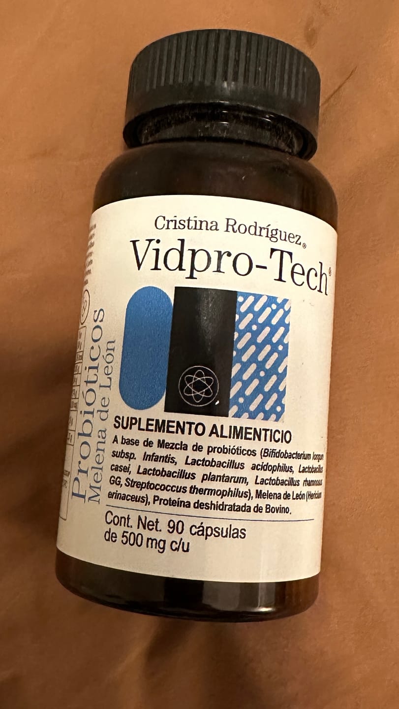 Customer photo review of Vidpro-Tech ® (Probióticos y Melena de León)